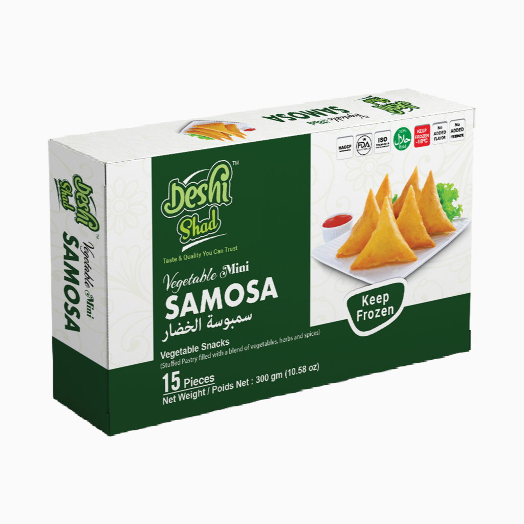 Deshi Shad Mini Samosa 15pcs (300gm)
