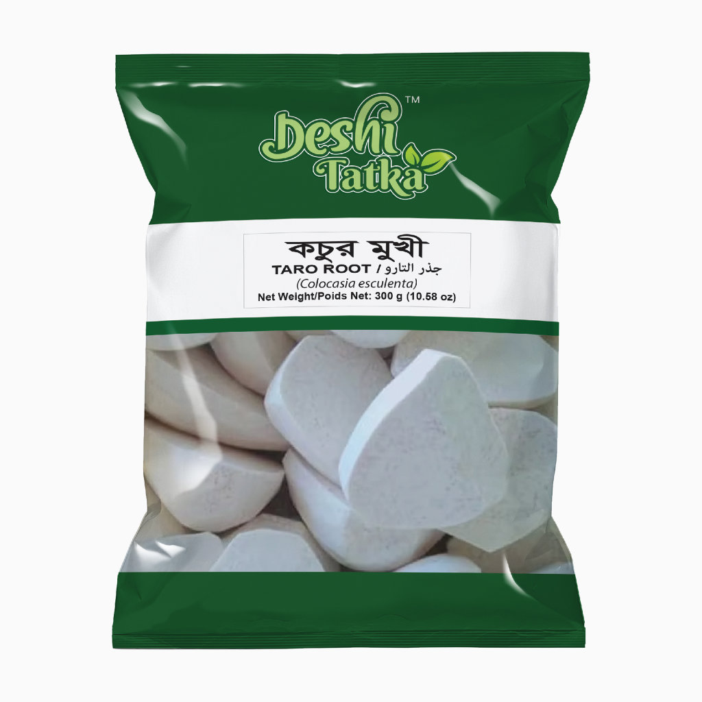 Deshi Tatka Taro Root (Kochur Mukkhi) (300gm)