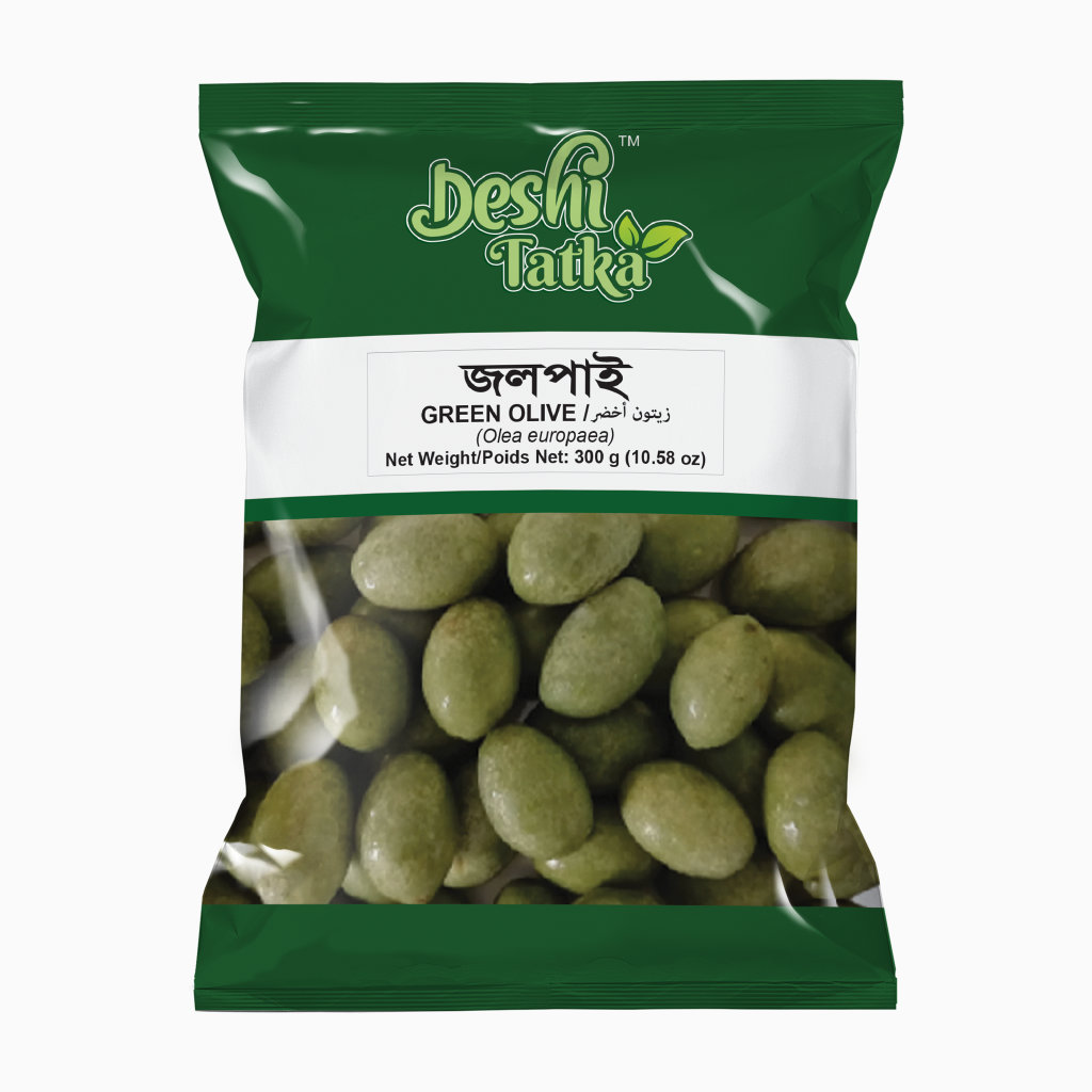 Deshi Tatka Green Olive (Jolpai) (300gm)