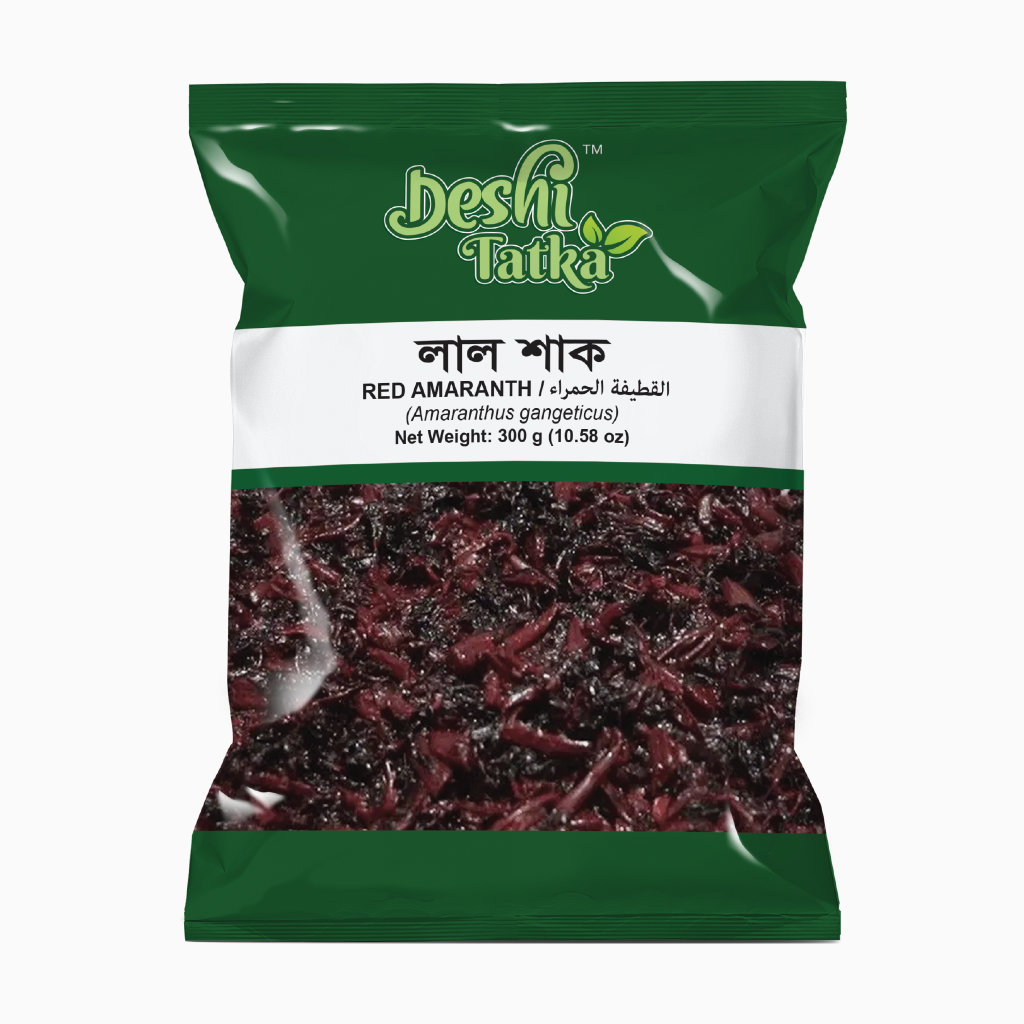 Deshi Tatka Red Amaranth (Lal Shak) (300gm)