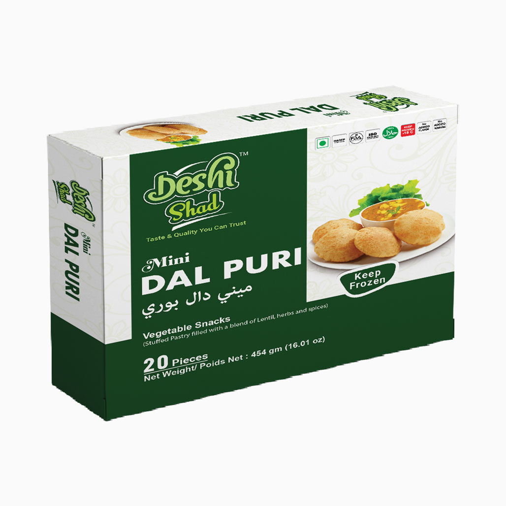 Deshi Shad Mini Dal Puri 10pcs (454gm)
