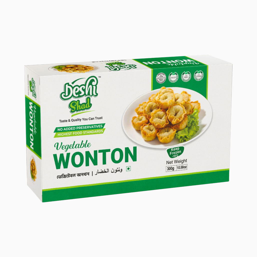 Deshi Shad Vegetable Wonton 15pcs (300gm)