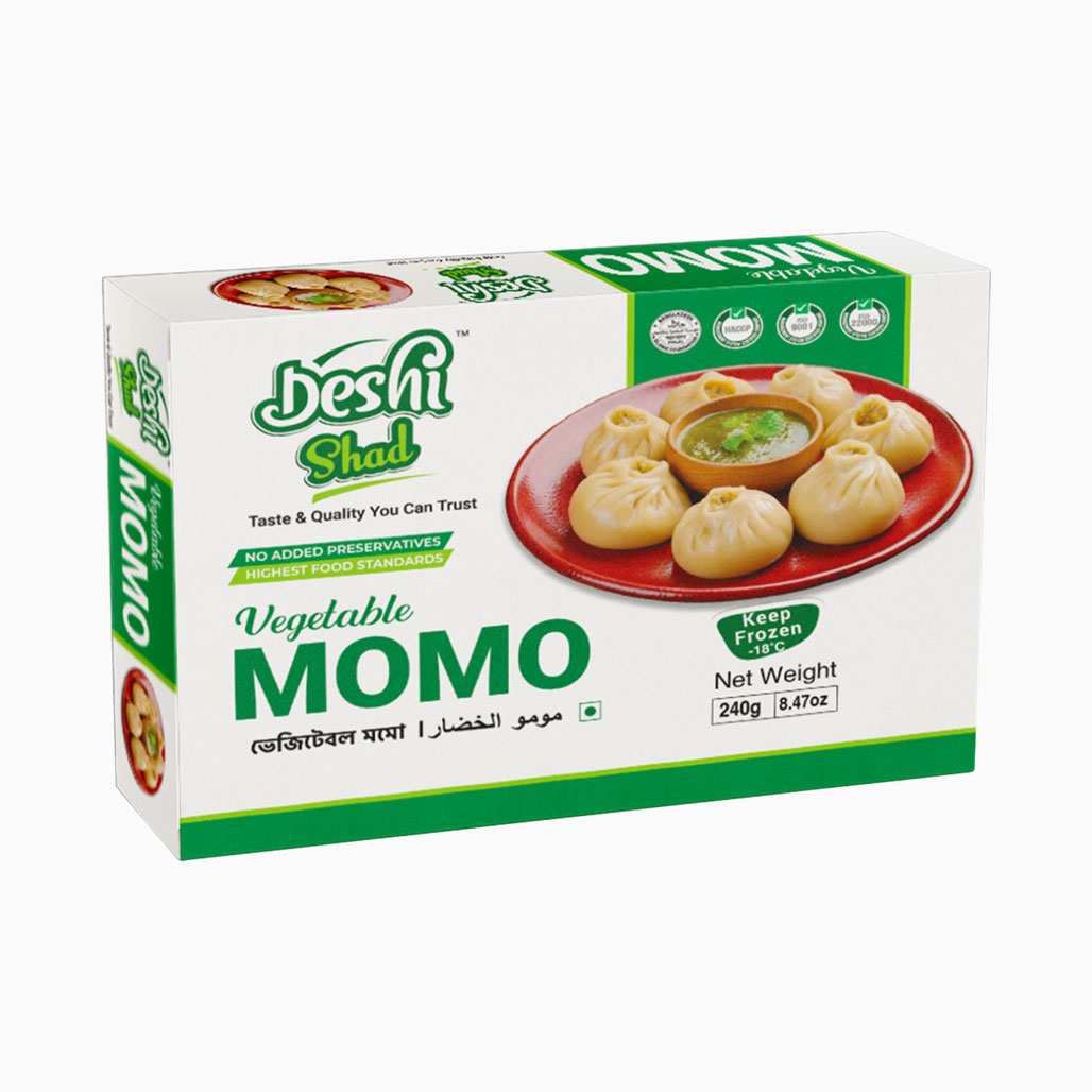 Deshi Shad Vegetable Momo 12pcs (240gm)