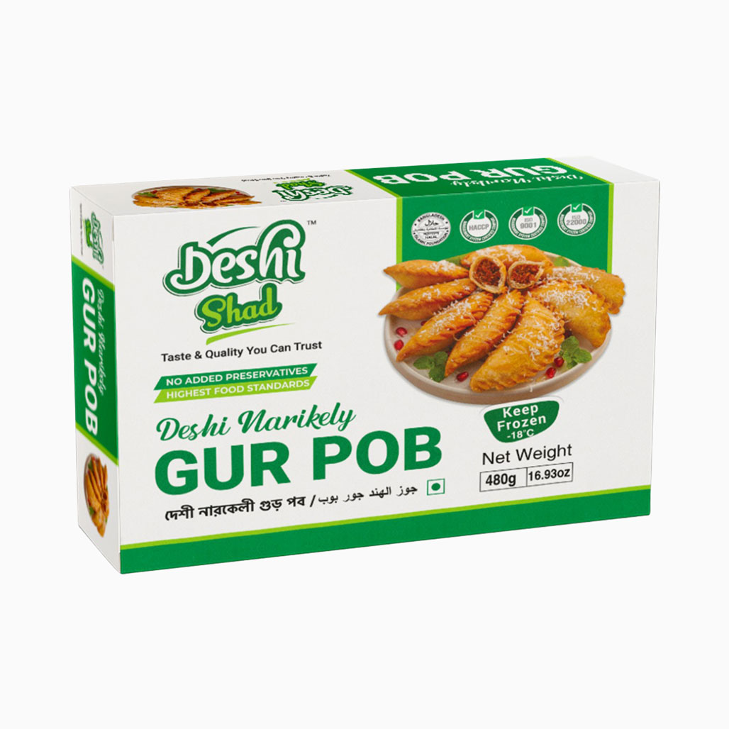 Deshi Shad Narikely Gur Pob (480gm)