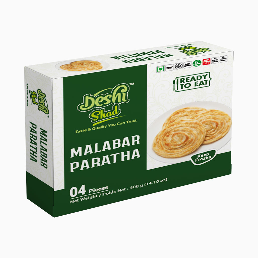 Deshi Shad Malabar Paratha (400gm)