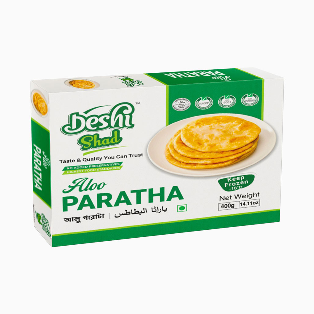 Deshi Shad Aloo Paratha 4pcs (400g)