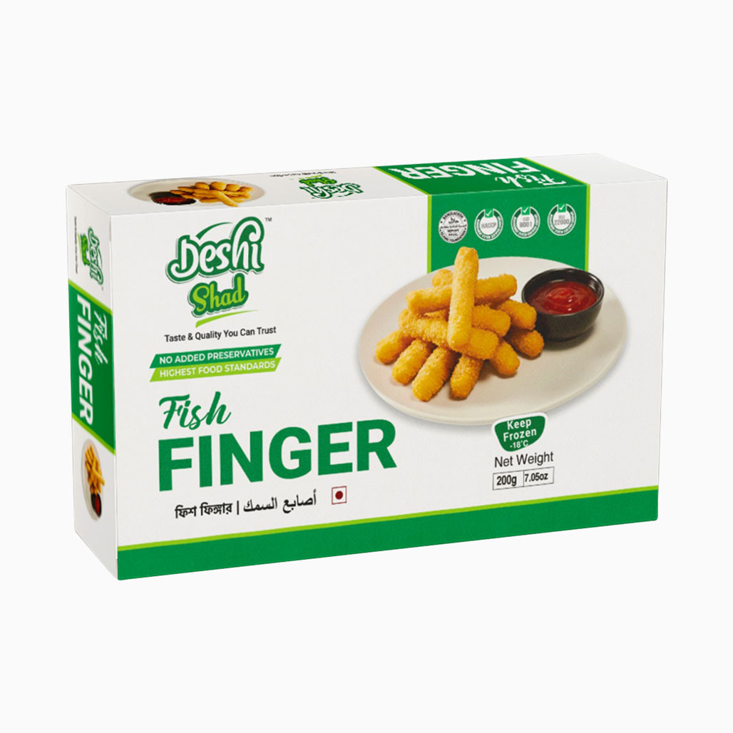 Deshi Shad Fish Finger 10pcs (200gm)