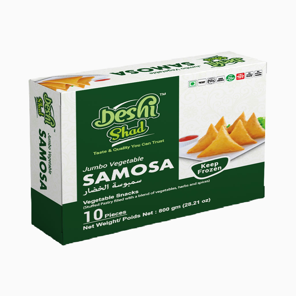 Deshi Shad Jumbo Samosa 10pcs (800gm)