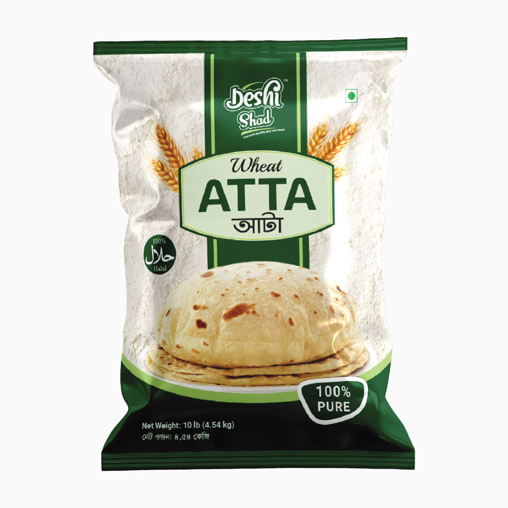 Deshi Shad Atta (Flour) 4.54kg (10lb)
