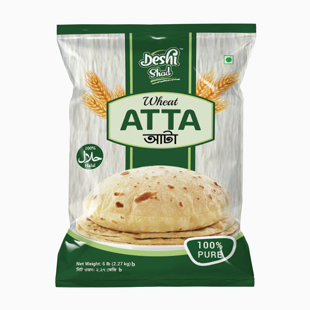 Deshi Shad Atta (Flour) 2.25kg (5lb)