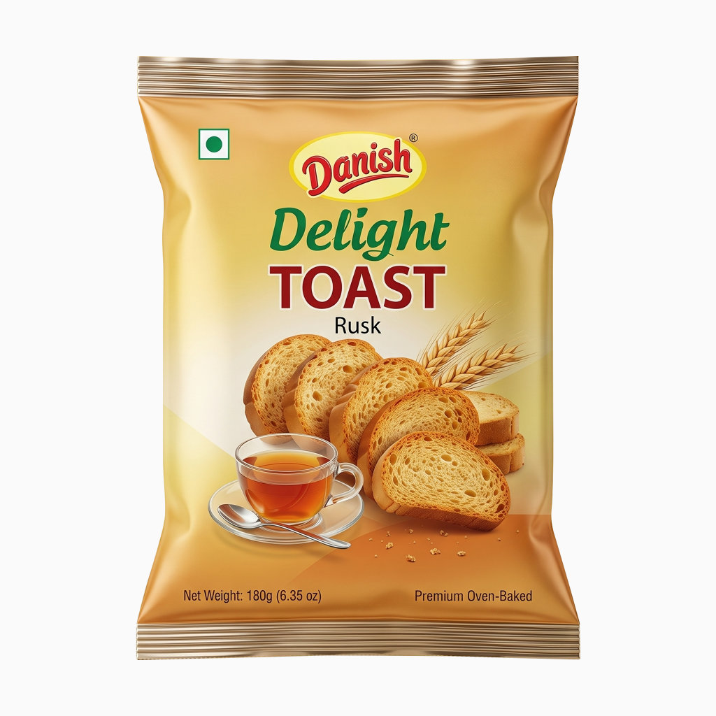 Danish Delight Toast Rusk (180gm)