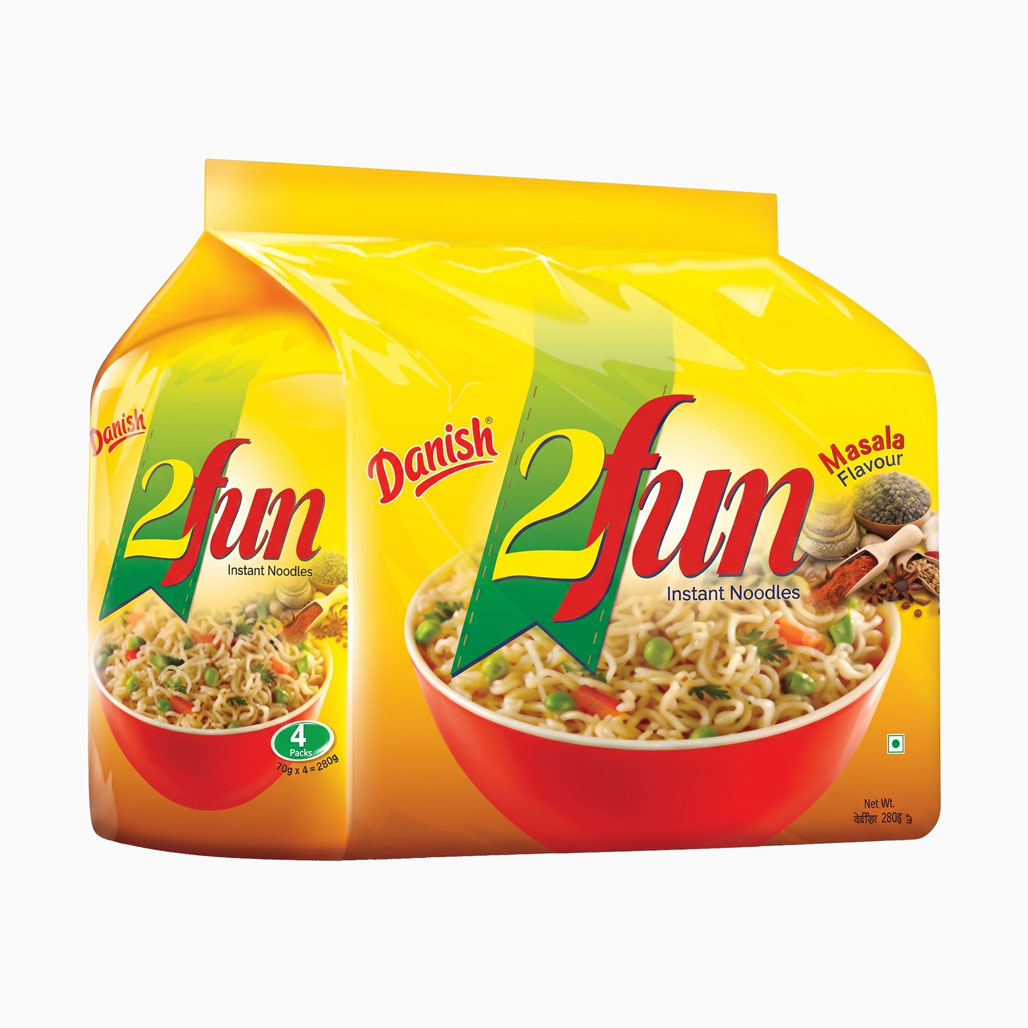 Danish Instant Noodles Masala Flavor 8pcs (5x62gm)