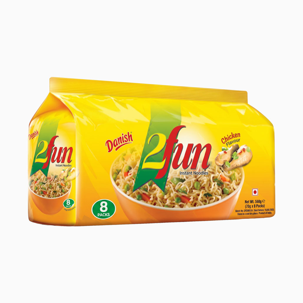 Danish Instant Noodles Masala Flavor 5pcs (5x62gm)